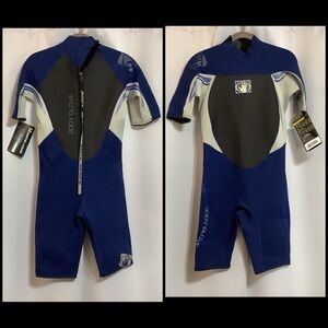 Body Glove Wet Suit Men’s Shorty Blue Gray